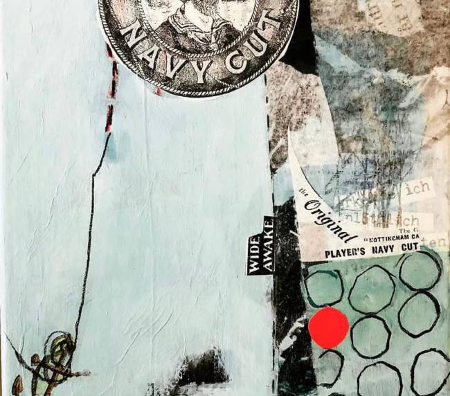 Collage & Frottage – Impression